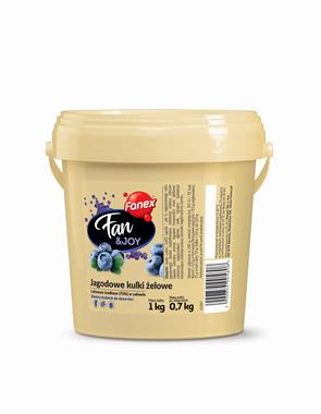 Fan & Joy Jagodowe kulki żelowe 1kg - Fanex